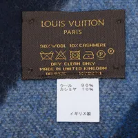 ルイヴィトン ウール カシミヤ エシャルプ アンフィニットV マフラー ヴィトン エシャルプ アンフィニットV AB0136 マフラー ウール
