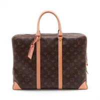 399 ルイヴィトン モノグラム　ポルトドキュマンヴォワヤージュ　ハンドバッグ Louis Vuitton ルイヴィトン モノグラム ポルトドキュマン
