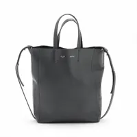 セリーヌ バーティカル カバ スモール トートバッグ 2way レザー 黒 セリーヌ バーティカルカバスモール レザー 2WAYトートバッグ