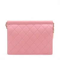 美品☆　シャネル　長財布　マトラッセ　ラムスキン　ピンク　27番台 シャネル / 長財布 / ラムスキン ラウンドファスナー ピンク