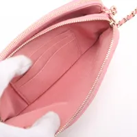 美品☆　シャネル　長財布　マトラッセ　ラムスキン　ピンク　27番台 美品☆ シャネル 長財布 マトラッセ ラムスキン ピンク 27番台