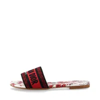 【歩きやすい♪ラグジュアリー☆】 Dior Alias サンダル 2色展開 Dior Alias Sandal Black Smooth Calfskin | DIOR