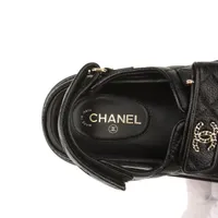 ライオン×レザーチェーン♡25A【CHANEL】 サンダル on5467_1.jpg