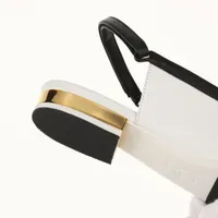 シャネル ココマーク 24S レザー フラットパンプス 36 1/2