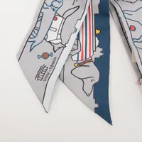 新品未使用エルメス　ツイリー　パリジャンの犬 Twilly 《パリジャンの犬》 | Hermès - エルメス-公式サイト