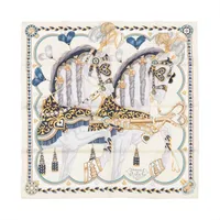 【希少！早い者勝ち！】HERMES カレジェアン クレールドゥリュンヌ ブラック エルメス カレ ジェアン CLAIR DE LUNE クレール ドゥ リュンヌ