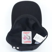 エルメス シェーヌダンクル キャップ 59 コットン ブラック