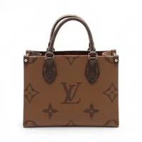 【ジャカードストラップがアクセント】LV オンザゴー PM モノグラム・ジャイアント オンザゴー PM 詳細情報とお値段