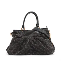 モノグラムデニム バッグ LOUISVUITTON ルイヴィトン モノグラム デニム ナノ・スピーディ