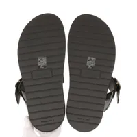 DIOR ディオール サンダル アクア ブラック レザー ロゴ ディオール Dior AQUA SANDAL アクア サンダル LS 02 22 41 黒
