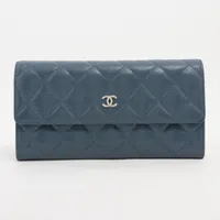 シャネル ココマーク ヴィンテージベルト キャビアスキン ブラック CHANEL