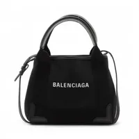 ⭐︎破格⭐︎ 訳アリ商品　BALENCIAGA キャンバストート　ブラック BALENCIAGA バレンシアガ EVERY DAY XXSトート ショルダーバッグ