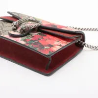 グッチ GGブルームス ディオニュソス PVCxスエード チェーン