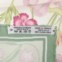 ケース付✨HERMES エルメス カレ90 野生のカーネーション ナデシコ 花柄 エルメス カレ90 OEillets sauvages et autres Caryophyllees