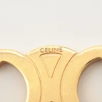 CELINE セリーヌ ヘアクリップ トリオンフ 3セット / ゴールド お 手頃 価格ファッション - CELINE セリーヌ ヘアクリップ