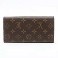 SUZU モノグラム ポル トフォイユエミリールージュ付属品完備 LOUIS VUITTON ルイ・ヴィトン ポルトフォイユ・エミリー 長財布