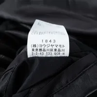 ヨウジヤマモト 23AW ウール コート 1 メンズ ブラック HJ-C09-120