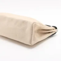 エルメス エールバッグPM トワルアッシュxレザー ベージュx