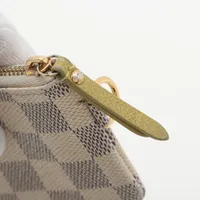 稀少 ルイヴィトン ダミエ ポシェットクレ ラベルコレクション コインケース LOUIS VUITTON ルイヴィトン コインケース キーケース カード