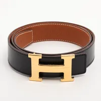 【新品・未使用】エルメス ベルト 13mm ブラック×ゴールド【85センチ】 楽天市場】新品未使用 HERMES エルメス レザーベルト13