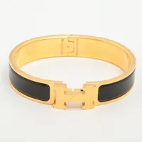 エルメス Hバングル クリッククラックPM ブレスレット エナメル