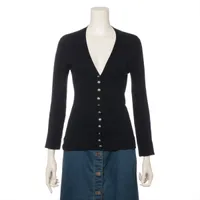 ヴィトン 23AW ウール カーディガン XS レディース グレー