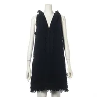 【即完売モデル】CHANEL シャネル ココマーク ノースリーブ ワンピース CHANEL(シャネル) ココマーク ニットノースリーブワンピース