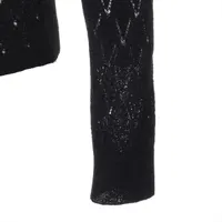 CHANEL - シャネル ニット ハイネック ココマーク カメリア 05A P26593 34 CHANEL - シャネル ニット ハイネック ココマーク カメリア 05A