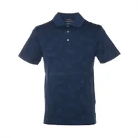 ヴィトン 18SS コットン ポロシャツ XS メンズ ブルー RM181Q LV