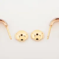 カルティエ トリニティ ピアス 750(YG×PG×WG) 4.5g A3815170｜中古