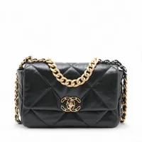 CHANEL 希少 シャネル19 サークル ショルダークロスバッグ 中古 楽天市場】【中古】CHANEL シャネル シャネル19 ショルダー