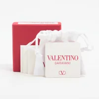 ヴァレンティノ Vロゴ ヘアクリップ GP ゴールド VP011389｜中古
