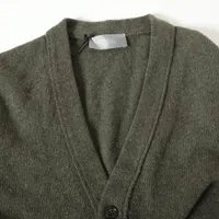 ディオール カシミヤ カーディガン M メンズ カーキ 243M230AT474