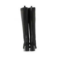 エルメス フォンテーヌ ニット ロングブーツ 37 1/2 レディース