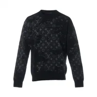 美品ルイヴィトン 20SS コットン×レーヨン ニット XL メンズ ブラック 楽天市場】LOUIS VUITTON ルイヴィトン 20SS スタジオジャカード