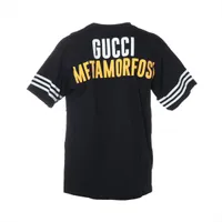 グッチ ブラックコットンTシャツ 796395_XJG7W_1097_001_100_0000
