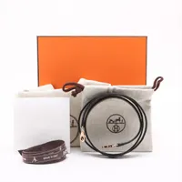 エルメス ミニケリー2 20 アリゲーター グラファイト ゴールド金具 K