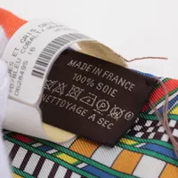 エルメス ツイリー Brides et Gris Gris 馬勒とチャーム