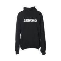 美品 バレンシアガ スウェット 17AW 486095 バレンシアガ 17年 コットン スウェット S メンズ ブラック