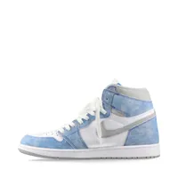 Air Jordan ハイカットスニーカー ホワイト/グレー/ブルー ナイキ AIR JORDAN 1 RETRO HIGH OG レザー ハイカット
