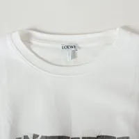 ロエベ コットン Tシャツ M レディース ホワイト S540Y22X69