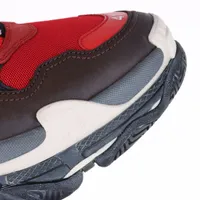 Balenciaga Triple s Mesh Sneakers 41 Men's Red 516440 Replaceable