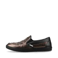 JIMMY CHOO 黒 レザー スリッポン JIMMY CHOO ジミーチュウ スニーカー スリッポン メンズ43 約