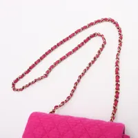 フューシャピンク♪ 新作 CHANEL ミニマトラッセ ツイード シャネル ミニマトラッセ20 ツイード シングルフラップ シングル