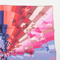 エルメススカーフ カレ90/柄名: ギャロップ・クロマティック エルメス カレ90 GALOP CHROMATIQUE ギャロップクロマチック