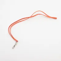 エルメス アニマル チャーム 925×革 オレンジ A3129727｜中古