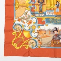 エルメス　カレ エルメス カレ90 face au large 沖に向かって スカーフ シルク