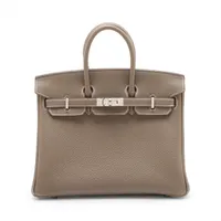 【美品】HERMES エルメス　バーキン25 空箱 エルメス HERMES バーキン25 W刻 (2024年製) ブラック シルバー
