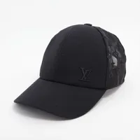 Louis Vuitton ベージュ ベースボールキャップ ヴィトン M77115 ベースボール モノグラム メッシュ WA0273