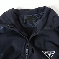 【即発送】PRADA UJL19A 1U77 プラダメンズフーディ ネイビー ネイビー（紺）系 PRADA(プラダ) パーカー・フーディ(メンズ